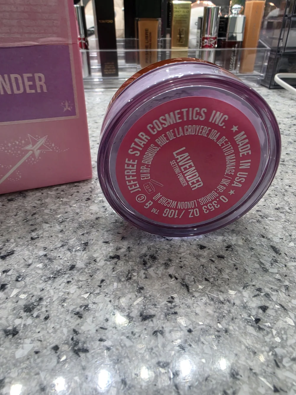 Jeffree Star Lavender Loose Setting Powder - Lavender